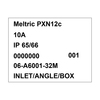 Meltric 06-A6001-32M INLET/ANGLE ADAPTER/BOX 45 DEGREE 06-A6001-32M